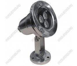 Прожектор для фонтана AquaViva LED (3led 3W 12V AC/DC) Белый теплый Прожектор для фонтана AquaViva LED (3led 3W 12V AC/DC) Белый теплый