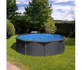 Морозоустойчивые бассейны MAGIC POOL (4,6х1,32м) (цвет графит)