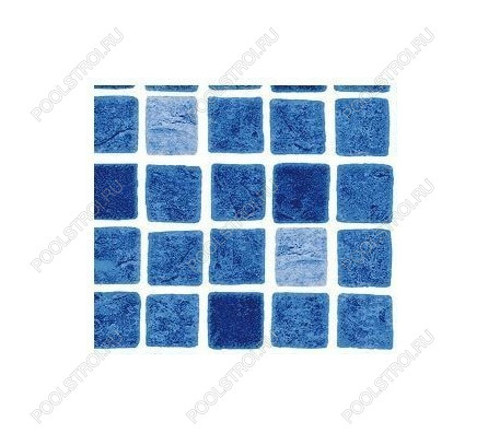 Пленка-мозаика для отделки бассейнов SUPRA blue mosaic 1123/01 Elbtal Plastics