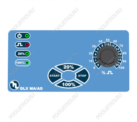 Насос дозир. мембранный DLX-MA/AD 01 л/ч 15 бар (1-15/2-10/3-5)PVDF