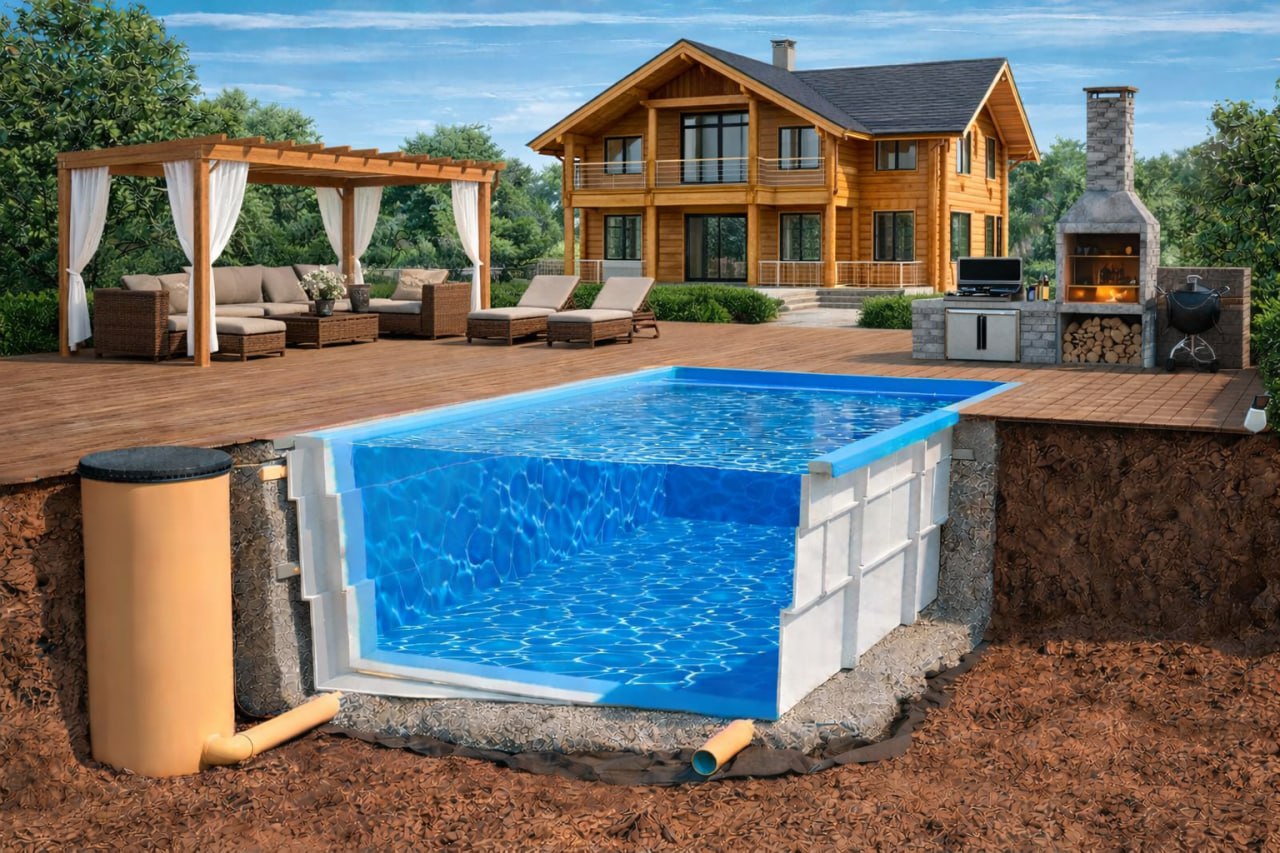Композитные бассейны 
